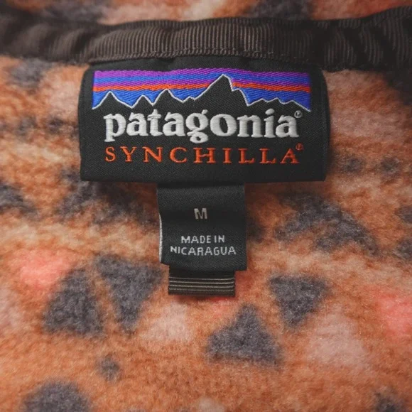 Patagonia Synchilla Snap T Fleece Pullover Mangrove Henna Brown - Picture 3 of 11